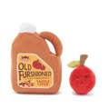 Old Furshioned Yapple cider Plush 2-in-1 Rip and Reveal Dog Toy