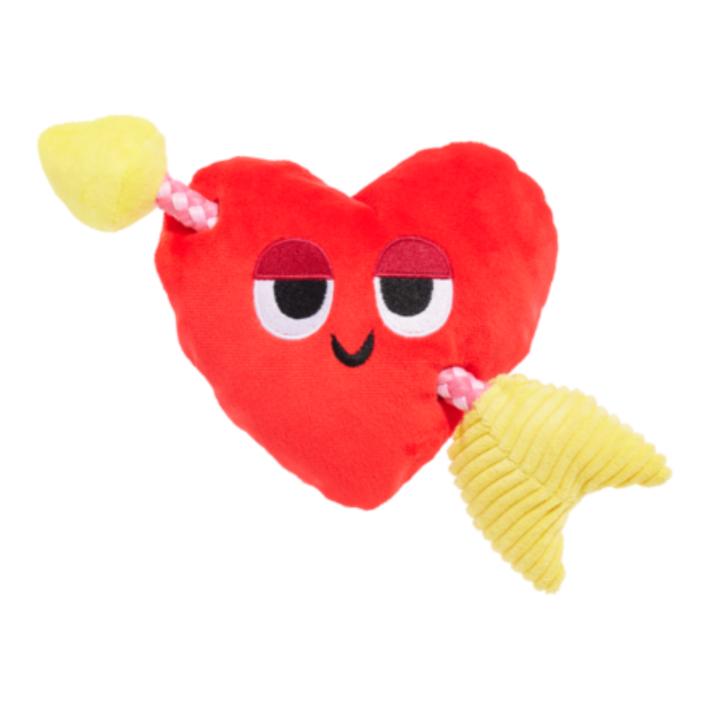 Heart Throbert Plush Tug Dog Toy
